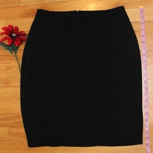 Black Pencil Skirt Size 8P